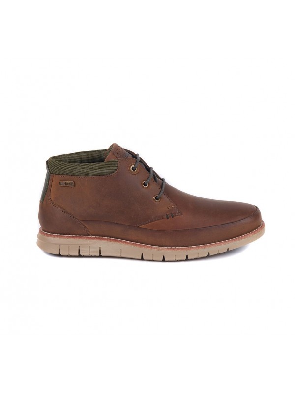 barbour nelson mudguard chukka boots brown